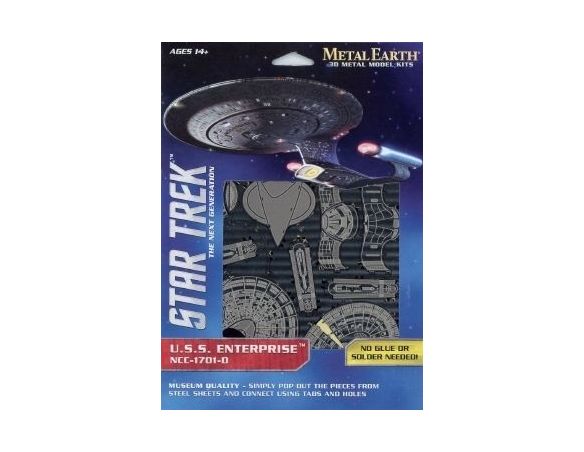 STAR TREK FASCINATIONS MMS281 STAR TREK USS ENTERPRISE NCC 1701-D Modellino