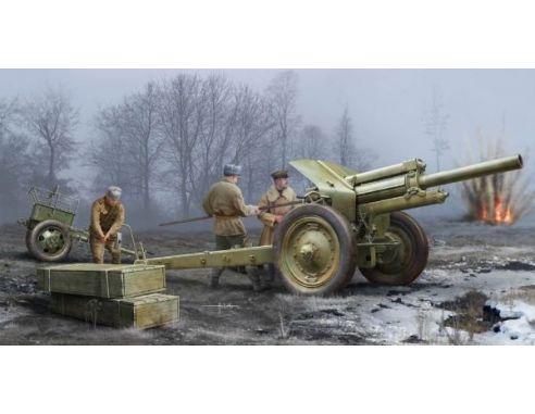 TRUMPETER 02343 SOVIET 122mm HOWITZER 1938 M-30 EARLY VERSION Modellino