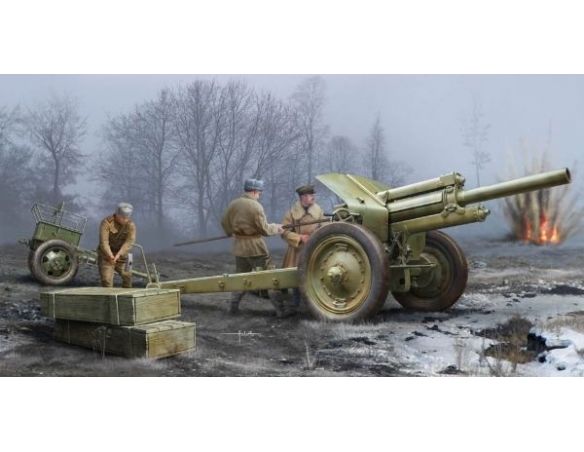 TRUMPETER 02343 SOVIET 122mm HOWITZER 1938 M-30 EARLY VERSION Modellino