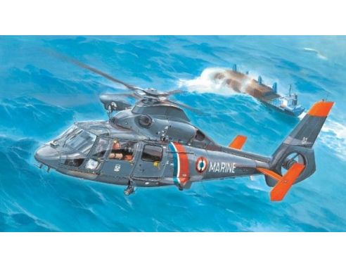 TRUMPETER 05106 AS365N2 DOLPHIN 2 HELICOPTER Modellino