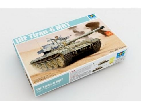 Trumpeter TP5576 CARRO IDF TIRAN -6 MBT KIT 1:35 Modellino