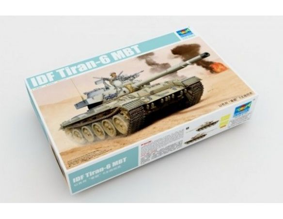 Trumpeter TP5576 CARRO IDF TIRAN -6 MBT KIT 1:35 Modellino