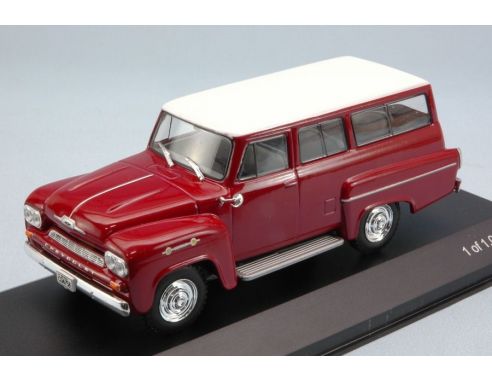 White Box WB109 CHEVROLET AMAZONA 1963 RED/WHITE 1:43 Modellino