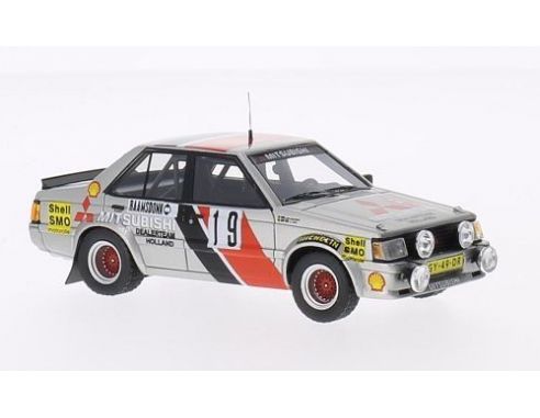 Neo Scale Models NEO45691 MITSUBISHI LANCER 2000 N.19 17th MONTE CARLO 1982 CARLSSON-UFER 1:43 Modellino