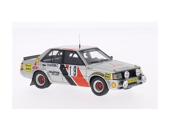 Neo Scale Models NEO45691 MITSUBISHI LANCER 2000 N.19 17th MONTE CARLO 1982 CARLSSON-UFER 1:43 Modellino