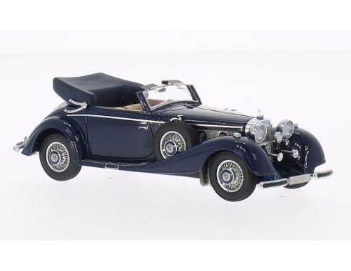 Neo Scale Models NEO46165 MERCEDES 540K TYP A CONVERTIBLE OPEN 1936 DARK BLUE 1:43 Modellino