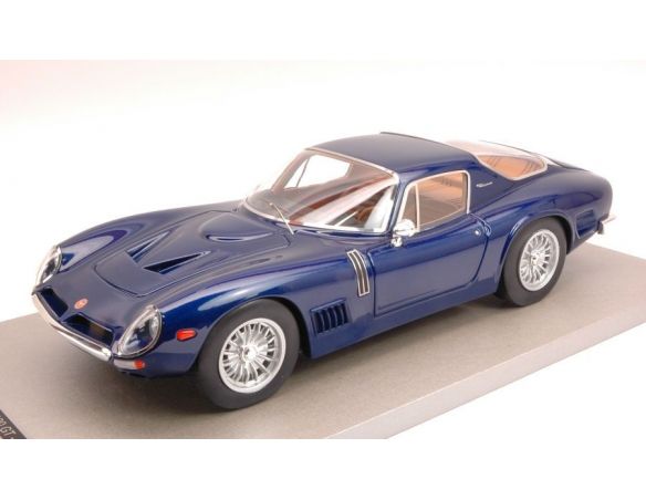 Tecnomodel TMD1805C BIZZARRINI 5300 GT 1964 METALLIC BLUE ED.LIM.PCS 75 1:18 Modellino