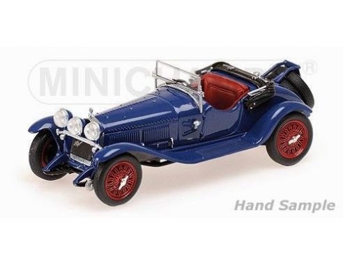 Minichamps PM400120431 ALFA ROMEO 6C 1750 G.S. 1930 BLUE 1:43 Modellino