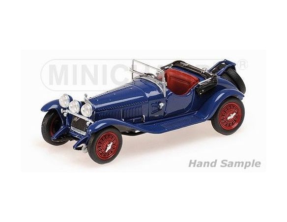 Minichamps PM400120431 ALFA ROMEO 6C 1750 G.S. 1930 BLUE 1:43 Modellino