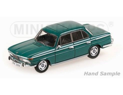 Minichamps PM437023001 BMW 2000A 1962 GREEN 1:43 Modellino