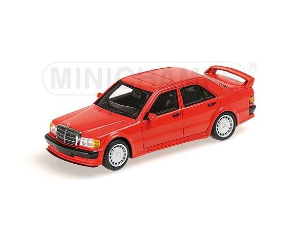 MINICHAMPS 437032001 MERCEDES BENZ 190 EVO 1 W201 1990 RED Modellino