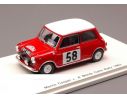 Spark Model S1189 MORRIS COOPER N.58 MONTE CARLO 1963 1:43 Modellino