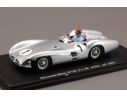 Spark Model S1060 MERCEDES W196 J.M.FANGIO 1954 N.1 4th BRITISH GP 1:43 Modellino