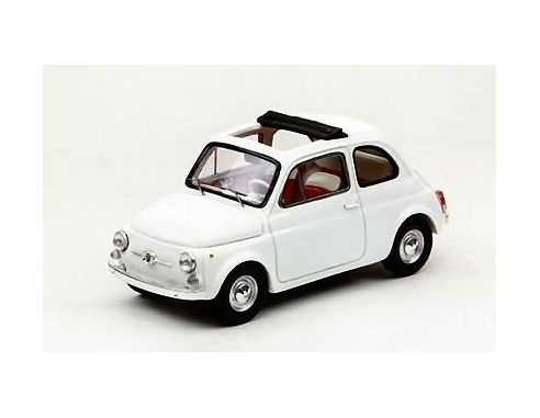 Ebbro EB44461 FIAT 500 F OPEN SOFT TOP 1965 WHITE 1:43 Modellino