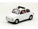 Ebbro EB44461 FIAT 500 F OPEN SOFT TOP 1965 WHITE 1:43 Modellino