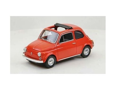 Ebbro EB44462 FIAT 500 F OPEN SOFT TOP 1965 RED 1:43 Modellino