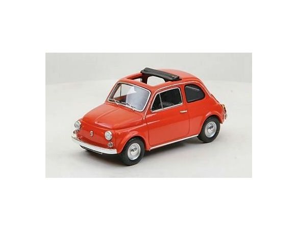 Ebbro EB44462 FIAT 500 F OPEN SOFT TOP 1965 RED 1:43 Modellino