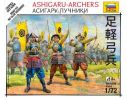 Zvezda Z6414 ASHIGARU ARCHERS  KIT 1:72 Modellino