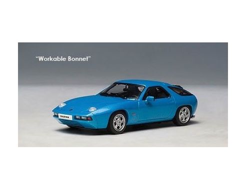 Auto Art / Gateway AA57811 PORSCHE 928 1977 BLUE 1:43 Modellino