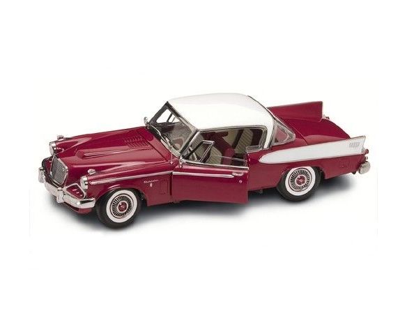Yat Ming YM20018R STUDEBAKER GOLDEN HAWK 1958 RED 1:18 Modellino