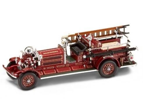Yat Ming YM43004 AHRENS FOX N-S-4 1925 FIRE TRUCK 1:43 Modellino