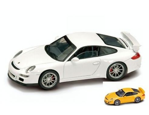 Yat Ming YM43205 PORSCHE 997 GT 3 WHITE 1:43 Modellino