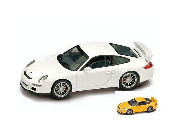 Yat Ming YM43205 PORSCHE 997 GT 3 WHITE 1:43 Modellino
