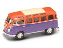 Yat Ming YM43209OR VW MICROBUS 1962 ORANGE/VIOLET 1:43 Modellino