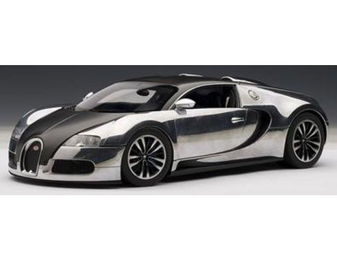 Auto Art / Gateway AA70966 BUGATTI EB 16,4 VEYRON 2009 SANG NOIR   ALUMINIUM CASTING 1:18 Modellino