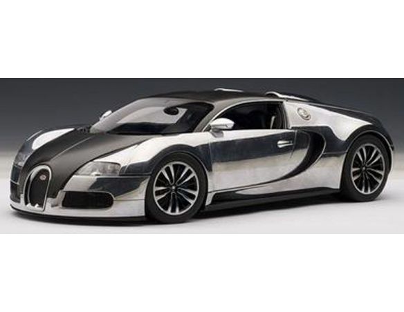 Auto Art / Gateway AA70966 BUGATTI EB 16,4 VEYRON 2009 SANG NOIR   ALUMINIUM CASTING 1:18 Modellino