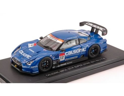 Ebbro EB44542 NISSAN GT-R N.12 CALSONIC FUJI SUPER GT 500 2011 1:43 Modellino
