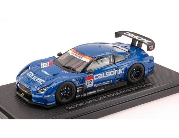 Ebbro EB44542 NISSAN GT-R N.12 CALSONIC FUJI SUPER GT 500 2011 1:43 Modellino