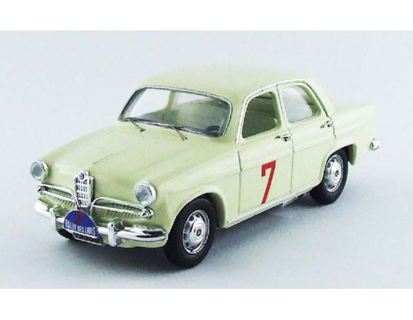 Rio RI4455 ALFA ROMEO GIULIETTA T.I. N.7 RALLYE DES LIONS 1961 JOSE' ROSINSKY 1:43 Modellino