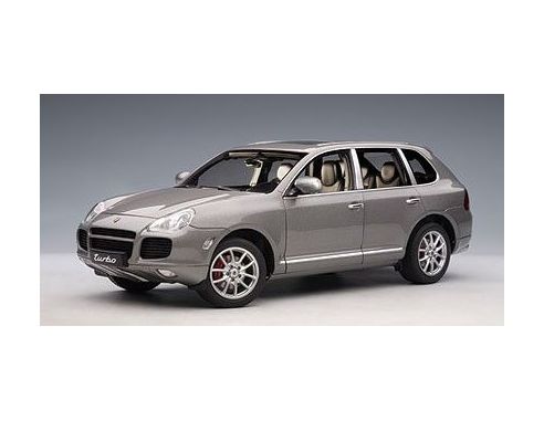 Auto Art / Gateway AA78061 PORSCHE CAYENNE TURBO 2002 GRIGIO 1:18 Modellino