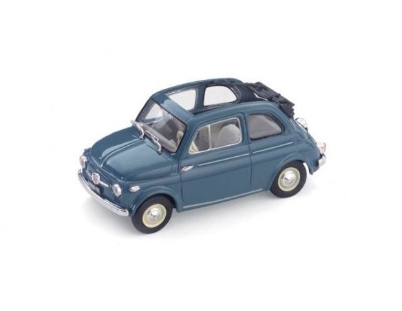 Brumm BM0342-05 FIAT 500 NORMALE APERTA 1957 BLU CHIARO 1:43 Modellino