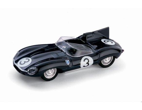 Brumm BM0149B JAGUAR D TYPE N.3 WINNER LE MANS 1957 BUEB-FLOCKHART 1:43 Modellino