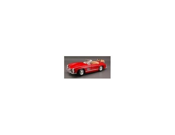 BBURAGO BU12049S MERCEDES 300 SL TOURING 1957 SILVER 1:18 Modellino