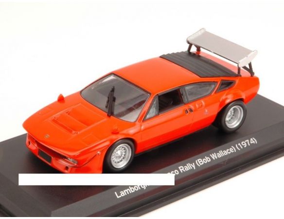 White Box WB502 LAMBORGHINI URRACO RALLY BOB WALLACE 1974 ORANGE 1:43 Modellino