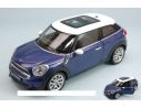 Welly WE0338 MINI COOPER S PACEMAN 2012 BLUE/WHITE 1:24 Modellino