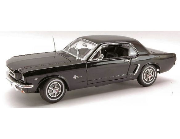 Welly WE0903 FORD MUSTANG COUPE' 1964 BLACK 1:18 Modellino