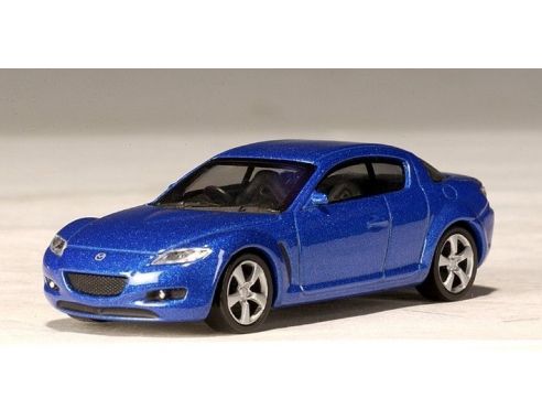 Auto Art / Gateway 20273 MAZDA RX-8 HARDTOP BLUE 1/64 GUIDA Modellino