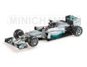 Minichamps PM110140044 MERCEDES L.HAMILTON 2014 WORLD CHAMPION 1:18 Modellino
