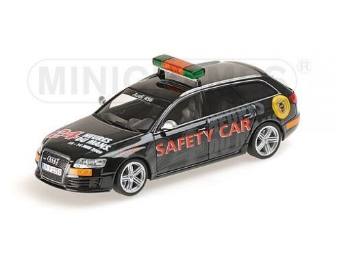 MINICHAMPS 400017290 AUDI RS6 AVANT SAFETYCAR 24H LE MANS 2009 Modellino