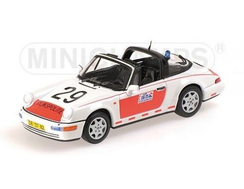 Minichamps PM400061391 PORSCHE 911 TARGA 1991 POLITIE NETHERLANDS 1:43 Modellino