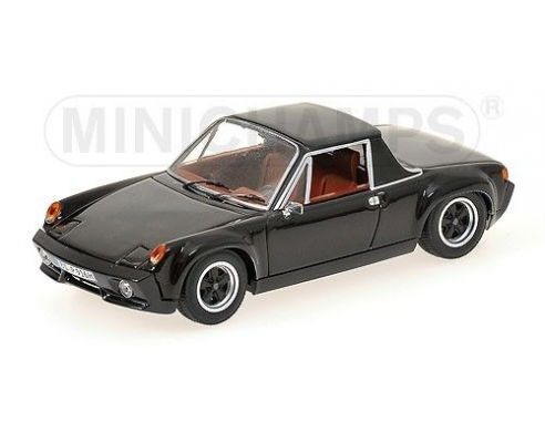 MINICHAMPS 400066060 PORSCHE 916 BLACK 1971 Modellino