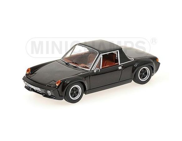 MINICHAMPS 400066060 PORSCHE 916 BLACK 1971 Modellino