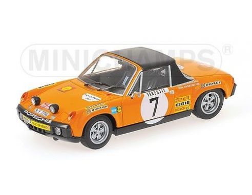 Minichamps PM400716507 PORSCHE 914/6 N.7 3rd MONTE CARLO 1971 WALDEGARD-THORSZELIUS 1:43 Modellino