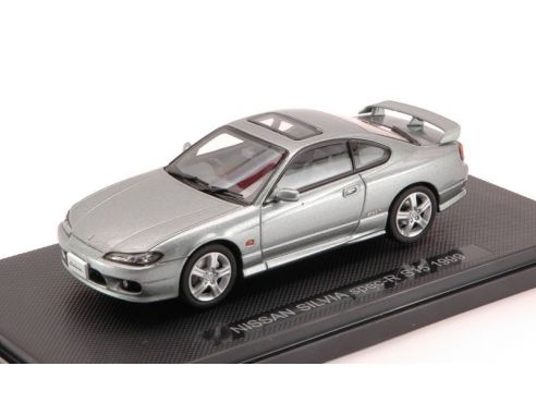 Ebbro EB44615 NISSAN SILVIA SPEC-R S15 1999 SILVER 1:43 Modellino
