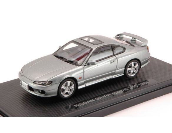 Ebbro EB44615 NISSAN SILVIA SPEC-R S15 1999 SILVER 1:43 Modellino