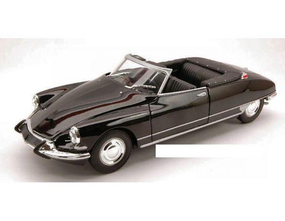 Welly WE2406 CITROEN DS 19 1956 CABRIO BLACK 1:24 Modellino